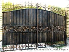 Кованные элементы для ворот